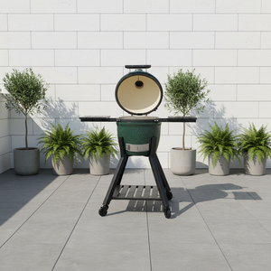 Auplex Fabricante de Asadores de Carbón, Barbacoa de Cerámica Kamado, Parrilla de 13 a 29 Pulgadas, Ahumador de Barbacoa Tipo Huevo, Parrillas de Carbón - Product Image 1