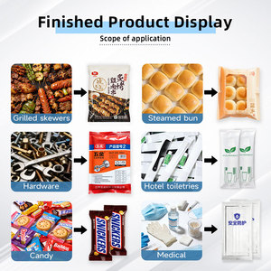Máquina de Envasado Horizontal de Alta Calidad para Barras de Chocolate Choki, Dulces y Barras de Proteína, con Función de Pegado y Embalaje en Bolsas Tipo Almohada - Product Image 4
