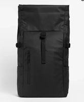 Sac à Dos de Mode 2024, Sac à Dos d'Ordinateur Portable Étanche Unisexe Personnalisé à Enroulement Décontracté en Oxford, Sac de Voyage à Enroulement 15L