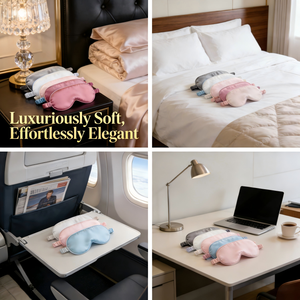 ODM Hot Selling Double-Sided Simulated Silk Eye Mask <b>Light</b>-Proof and Non-pressing Adjustable <b>Sleeping</b> Eye Masks with Custom Logo - Product Image 6