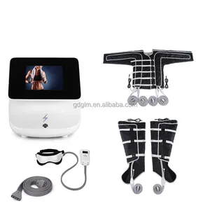 Latest professional pressotherapy lymph drainage machine desktop pressotherapy equipment with eye massage