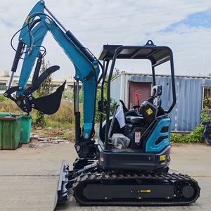 Frete Grátis, Mini Escavadora Hidráulica Multifuncional Nova de 3 Toneladas e 3,5 Toneladas, Certificação CE EPA, Fábrica de Escavadoras - Product Image 2