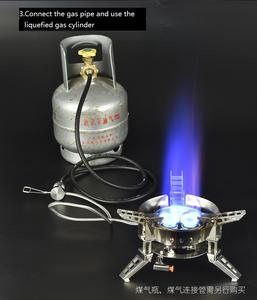 Cocinero Bulin <span class=keywords><strong>de</strong></span> gas para exteriores, estufa portátil para acampar en grupo, patio trasero, jardín, campo, playa, estufa <span class=keywords><strong>de</strong></span> gas - Product Image 4