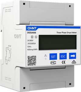 Growatt อุปกรณ์เสริมอย่างเป็นทางการเมตรระบบพลังงานแสงอาทิตย์เมตร <span class=keywords><strong>CHINT</strong></span> DTSU666สามเฟส DIN-Rail Meter สมาร์ทเมตรสำหรับอินเวอร์เตอร์ - Product Image 2