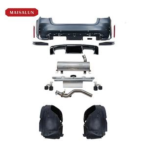 Kit Carrozzeria di Aggiornamento G20 Nuovo Design Stile G80 <span class=keywords><strong>M3</strong></span> con Paraurti Anteriore, Cofano, Parafango, Faro e Scarico per BMW G20 G28 320i 330i - Product Image 6