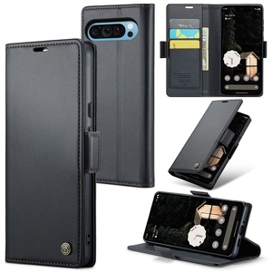 Nouvelle coque portefeuille Caseme en cuir PU avec support et porte-cartes pour Google <span class=keywords><strong>Pixel</strong></span> 9 <span class=keywords><strong>Pro</strong></span> XL 5G - Product Image 1