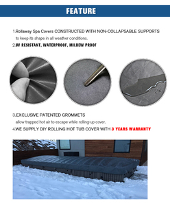 Couvercle <span class=keywords><strong>de</strong></span> <span class=keywords><strong>spa</strong></span> anti-uv enroulé fabriqué en usine - Product Image 4