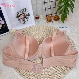 8751 # <span class=keywords><strong>reggiseno</strong></span> Push-up Sexy estivo alla moda donna <span class=keywords><strong>reggiseno</strong></span> intero lucido a tinta unita <span class=keywords><strong>con</strong></span> cinturino incrociato regolabile per la raccolta quotidiana del petto - Product Image 6