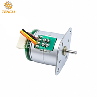 Moteur pas à pas Tengli 20BY25 avec encodeur 12V 2 phases, angle de pas de 18 degrés, compact 17,2 mm pour le contrôle d'instruments de précision