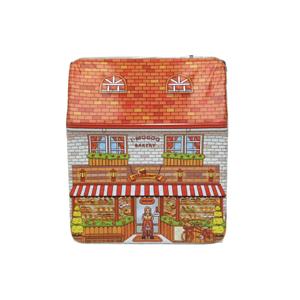 Ready Stock House Shape Tin <b>Box</b> Vintage Town House Printed <b>Metal</b> Tinplate <b>Box</b> Food Grade For Cookie Candy Biscuit Gift Packaging - Product Image 3
