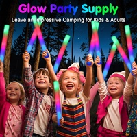 Bâtons lumineux de Noël et d'Halloween, cadeaux de fête, bâtons en mousse lumineux LED dans la nuit, autres décorations de fête, accessoires, fournitures