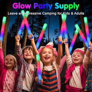 Barras de Luz para Navidad y Halloween, Recuerdos de Fiesta, Barras de Espuma LED Brillantes para la Noche, Otros Accesorios y Suministros de Decoración para Fiestas - Product Image 3