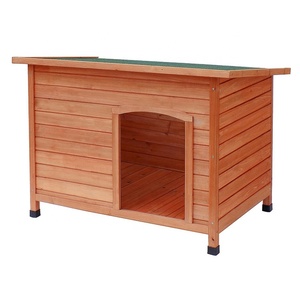 Dog House Wooden Large Dog House Wooden Outdoor Animal Pet Cages Cage Dog Carrier Crate Kennel House