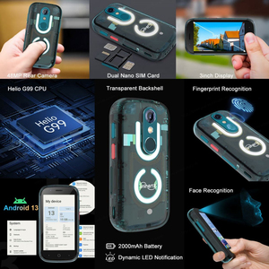 <span class=keywords><strong>Smartphone</strong></span> Unihertz Jelly Star, processeur Helio G99, 8 Go de RAM, 256 Go de stockage, LTE, écran 3 pouces, appareil photo 48 MP, double SIM, jeu, Android 13, <span class=keywords><strong>smartphone</strong></span> intelligent - Product Image 5