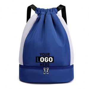 Bolsa de Gimnasio con Cordón Ajustable, Personalizable con Logotipo, Unisex, Diseño Atractivo, Impermeable, con Asa Suave y Correa Cómoda - Product Image 1