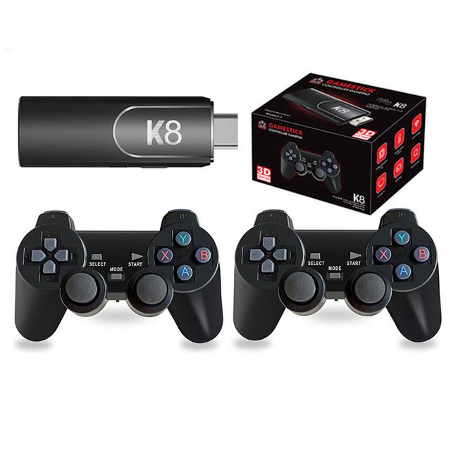 High Quality Built-in 40000 Classic Games 2 Player Family Retro TV Stick Game Console