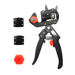 Kit d'outils de greffage professionnel pour jardin avec lames de coupe U V Ω en acier SK5, sécateur de greffage pour arbres fruitiers, étui de transport - Product Image 2