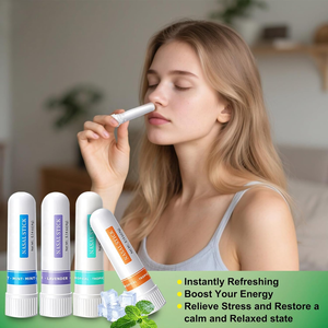 Private Label Natural Daily Fruit <strong>Nasal</strong> Inhale Stick Portable <strong>Nasal</strong> Stick <strong>Nasal</strong> <strong>Inhaler</strong> for Breathing Easy with Essential Oil - Product Image 2