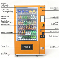 Máquina Expendedora de Bebidas y Sándwiches Fríos y Saludables para Estados Unidos