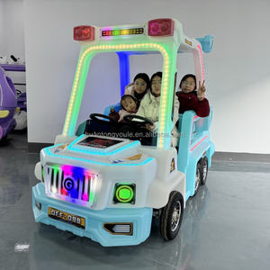 All'aperto quattro persone elettrico Babos auto <span class=keywords><strong>giocattolo</strong></span> quadrato divertimento auto bambino genitore-bambino del passeggero paraurti auto disponibile - Product Image 1