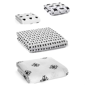 Various Pattern Newborn <strong>Baby</strong> Muslin Swaddle <strong>Blanket</strong> with Fleece &amp; Cotton Eco-friendly Foam-Filled Heated for Kids' Bedding - Product Image 5