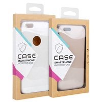 Boîte d'Emballage Personnalisée pour Coque de Téléphone Universelle avec Logo Imprimé, Boîte d'Emballage de Luxe pour Téléphone Portable de 6,9 Pouces
