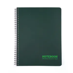 A5 可再充装点精装里衬定制高品质环保目标的商业规划师日记账螺旋笔记本
