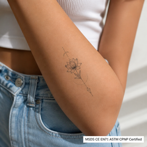 Pegatinas de <span class=keywords><strong>Tatuajes</strong></span> Temporales Personalizadas <span class=keywords><strong>con</strong></span> Acabado Mate, Resistentes al Agua, Seguras para <span class=keywords><strong>la</strong></span> Piel, Venta al por Mayor de Fábrica OEM - Product Image 5