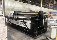Rbqlty W12CNC 20X2500 Máquina Laminadora Hidráulica de 4 Rodillos CNC con 2 Años de Garantía para Tanques de Almacenamiento de Petróleo