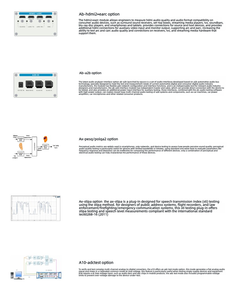 Analizador de Audio Profesional ABTEC A10, 2 Entradas y 2 Salidas, Instrumento de Prueba de Nivel THD SINAD, Planez de Nivel, IMD, para Laboratorio EOL - Product Image 6