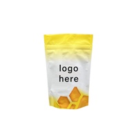 Sachet personnalisé en plastique rétractable pour aliments pour animaux de compagnie, bonbons, sucre, noix, emballage PE en gros