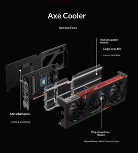 [Nuevo y Auténtico] RTX5060TI 5070 5070TI 5080, Ventilador de Escritorio con Refrigeración, PCI-E 5.0, 40nm, Gráficos Discretos para Renderización y Juegos - Product Image 3