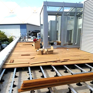 Système de support de terrasse en plastique moderne Sunsbuild pour l'installation de dalles de terrasse extérieure dans les hôtels et les appartements - Durable et résistant à l'eau - Product Image 6