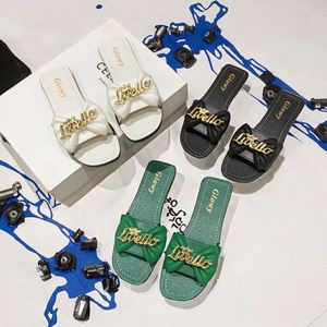 Nouvelles sandales d'été à talons bas pour femmes, avec boucle métallique, style décontracté, pour le quotidien et l'extérieur - Product Image 2