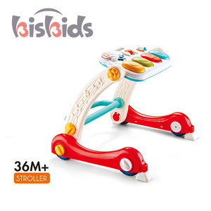 Neuer 4-in-1 Spielzeug-Babywalker <span class=keywords><strong>Baby</strong></span>-Gym Musikalisches Keyboard-Klavier Weiche Spielmatten Kinder-Teppich Spielmatte - Product Image 4