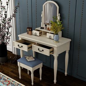 Simple moderno <span class=keywords><strong>hollywood</strong></span> <span class=keywords><strong>tocador</strong></span> con 2 cajones para dormitorio - Product Image 5