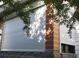 Fenêtre et porte à <span class=keywords><strong>volet</strong></span> roulant en aluminium au design moderne, durables et économiques, avec ouverture verticale, en alliage d'aluminium - Product Image 2