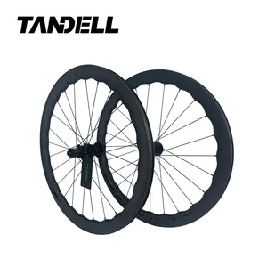 700C Wave Wheelset Disc Brake Road Bike Rims Ball Bearing Carbon Pillar 1423 Spokes VAGUE Brand Popular In France