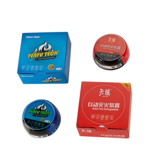 อุปกรณ์ดับเพลิงอัตโนมัติแบบพกพา <span class=keywords><strong>Tenyu</strong></span> Tech สำหรับไฟไหม้ประเภท ABCEF แบบกระบอก สำหรับชั้นวาง/ตู้/แท่นชาร์จ - Product Image 5