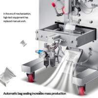 Machine de remplissage et de distribution quantitative pneumatique Machine de conditionnement de liquide intelligente entièrement automatique