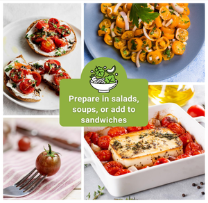 Collection de variétés anciennes non-OGM : tomates cerises bicolores (noires, grandes rouges, oranges, jaunes <span class=keywords><strong>poire</strong></span>) pour la maison - Product Image 5