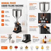 Machine de remplissage semi-automatique pour miel, pâte, confiture, sauce, crème et liquides – Remplisseuse manuelle pour l'industrie alimentaire