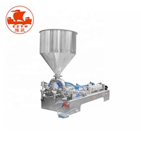 Machine de remplissage pour liquides avec tête unique, pour eau, confiture, chocolat, miel, crème, pâte de fruits, appareil d'emballage, prix usine