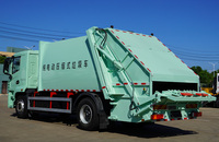 Camion compacteur de déchets électrique zéro émission avec un rapport de compression élevé pour l'assainissement en vrac