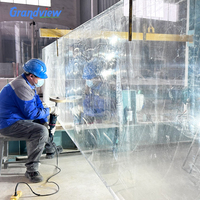 Vente directe usine – Panneaux et murs en acrylique transparent pour piscine, 100 % matière première Lucite