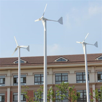 Éolienne à aimant permanent à axe horizontal de 3 kW de haute qualité, prix de gros usine, avec un diamètre de rotor de 3,99 m, sortie 96/220 V
