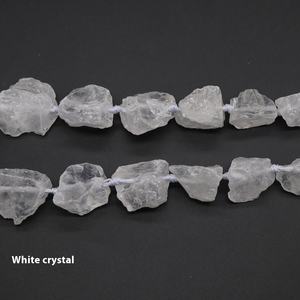Gran cristal crudo ágata piedra Natural DIY cuentas sueltas golpeado a mano de forma Irregular variedad artesanías de piedra Natural - Product Image 6