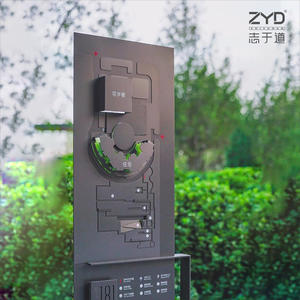 Señal Wayfinding con acabado en bronce y aluminio fundido, estética Premium para resorts <span class=keywords><strong>de</strong></span> lujo, campos <span class=keywords><strong>de</strong></span> golf, empresa comercial <span class=keywords><strong>de</strong></span> gama alta - Product Image 3