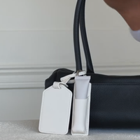 Voyage PU cuir rouge à lèvres pochette brillant à lèvres baume à lèvres bâtons titulaire parfum pochette cosmétique maquillage sac pendentif