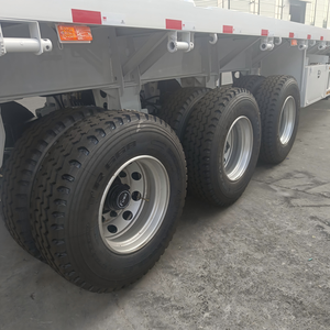 Heavy Duty 3 Axle Flatbed Semi <b>Trailer</b> with High Strength Steel for Long Haul - Product Image 6